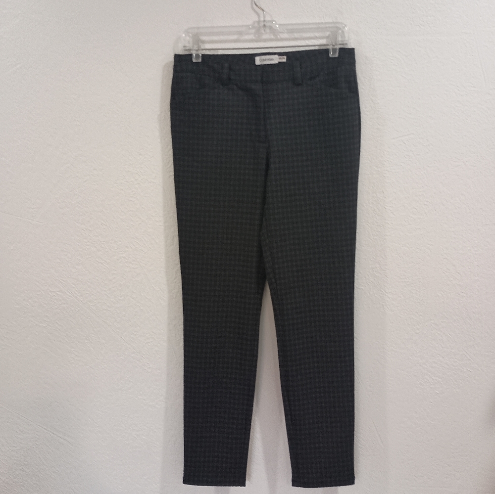 Calvin Klein Ponte Slim Leg Pants